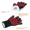 BBQ Gloves 1472°F Heat Resistant Grill Gloves Anti-slip Carbon Fiber BBQ Gloves