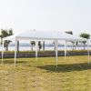 20''x10''(3 x 6m) Six Sides Two Doors Waterproof Tent with Spiral Tubes For Household;  Wedding;  Party;  Parking Shed  XH