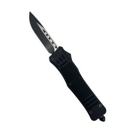 Streetwise Automatic OTF Knife with Drop Point Blade (size: large)